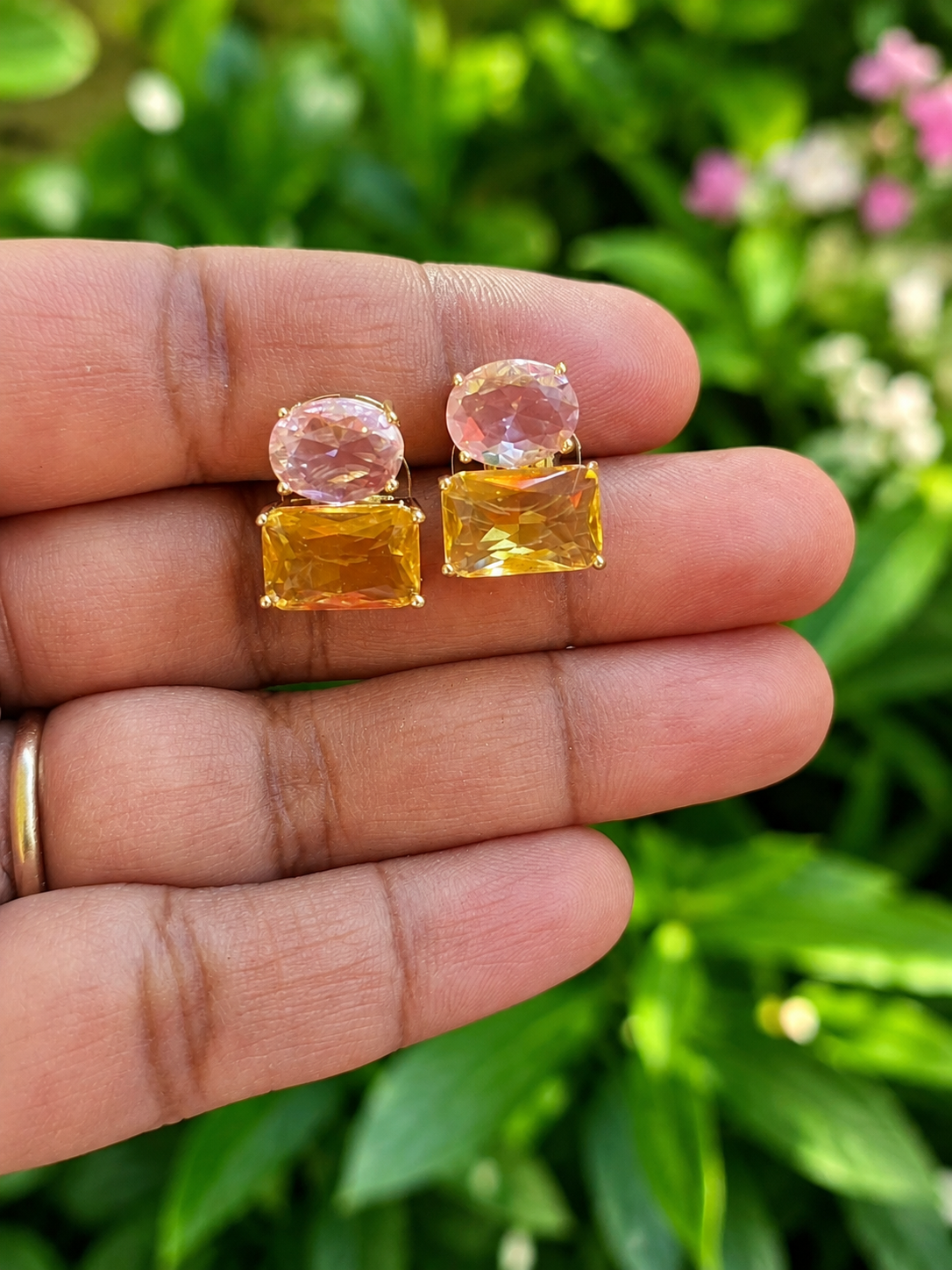 Candy Stone Studs