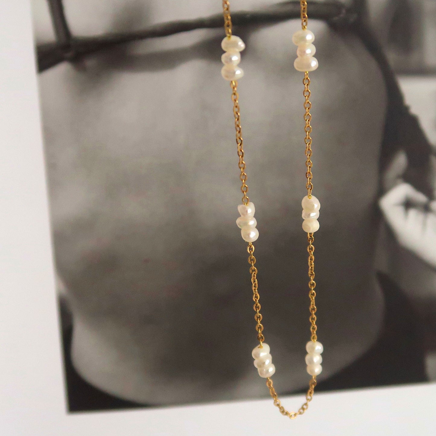 Constellation Pearl Necklace