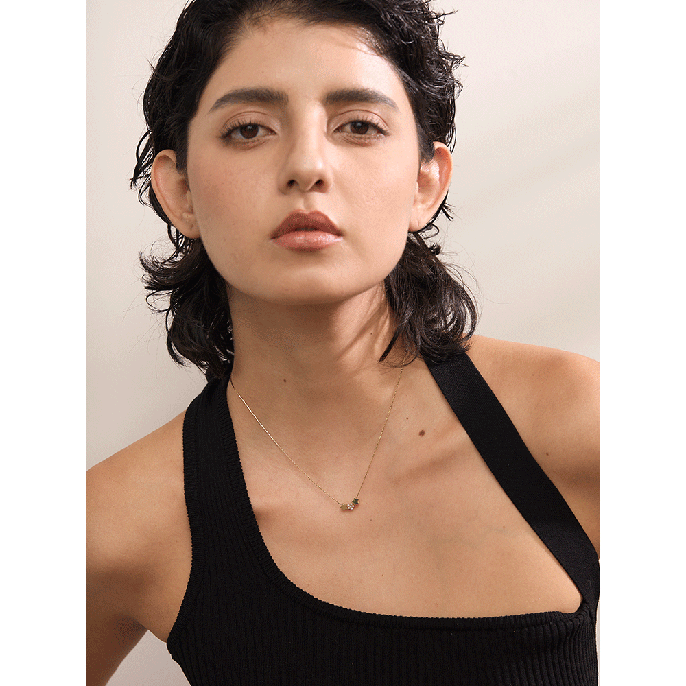 Five Star Cluster Necklace
