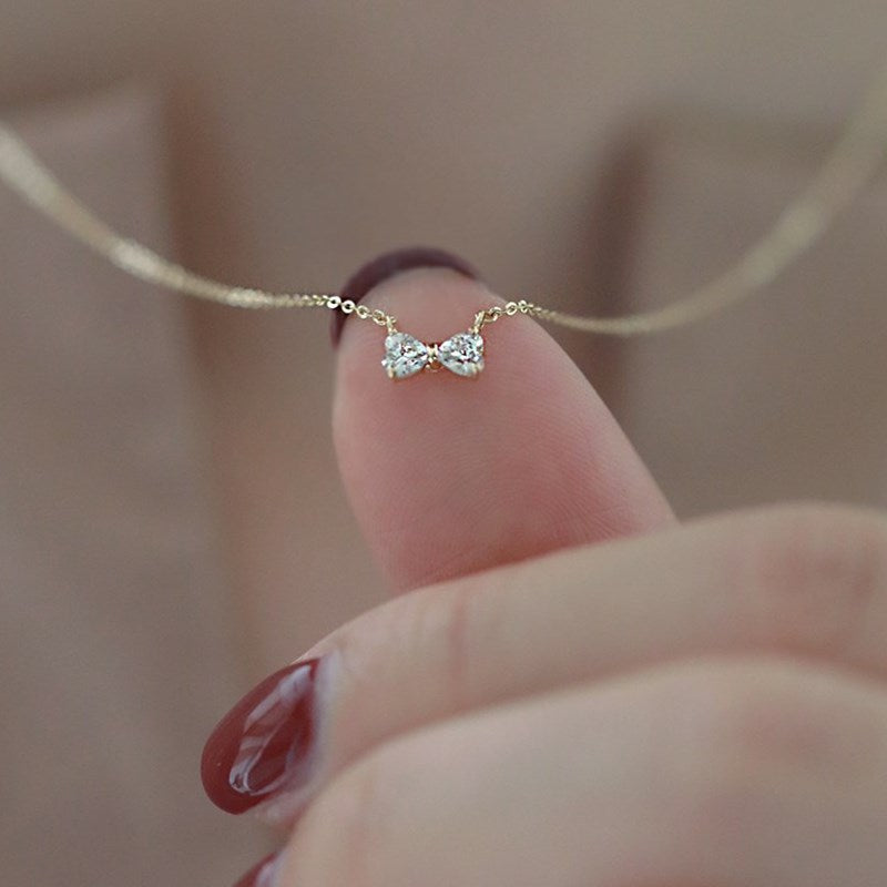 Butterfly Heart Necklace