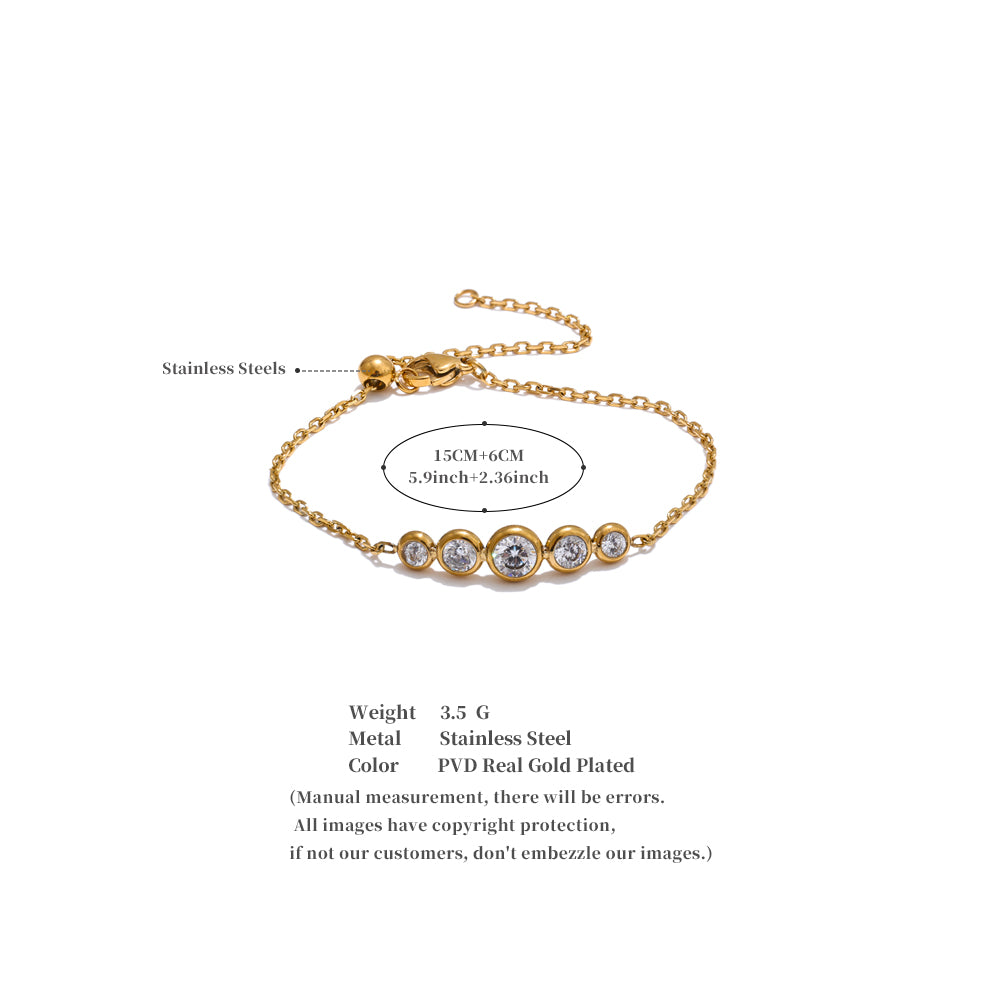 Quintette Crystal Bracelet