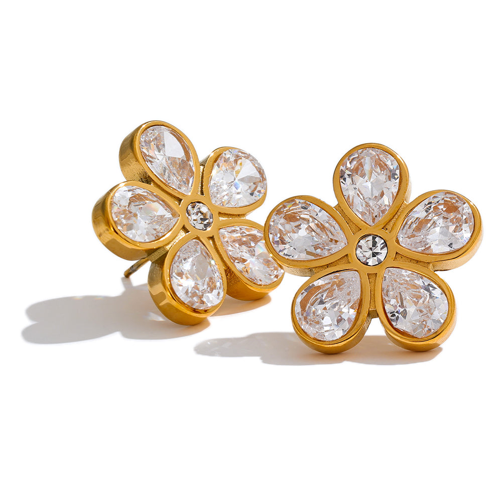 Daisy Petal Studs