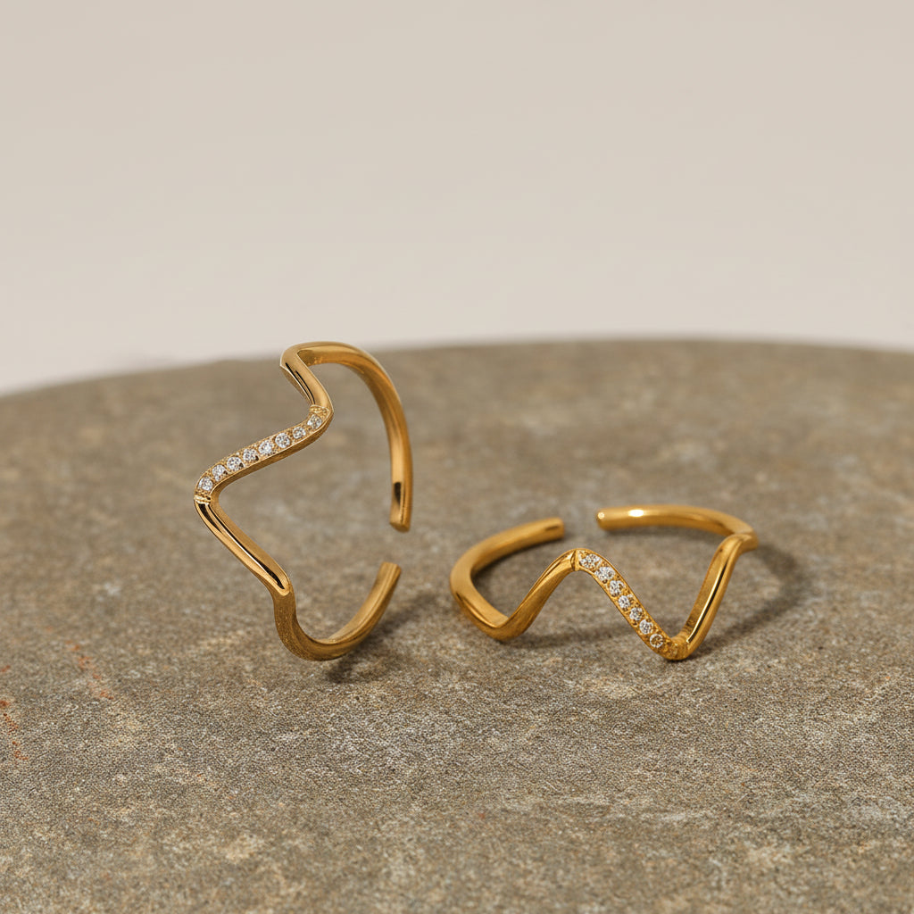 Sinuous Open Band Ring
