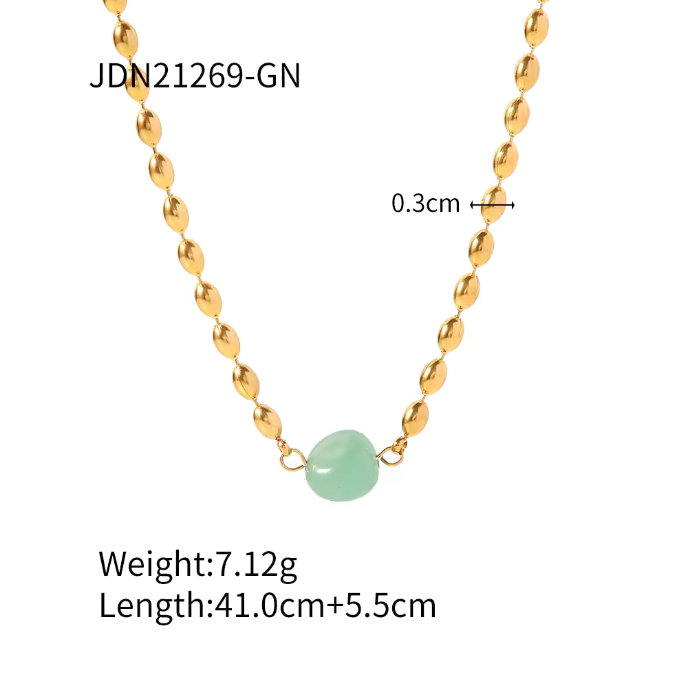 Jade Orbit Necklace