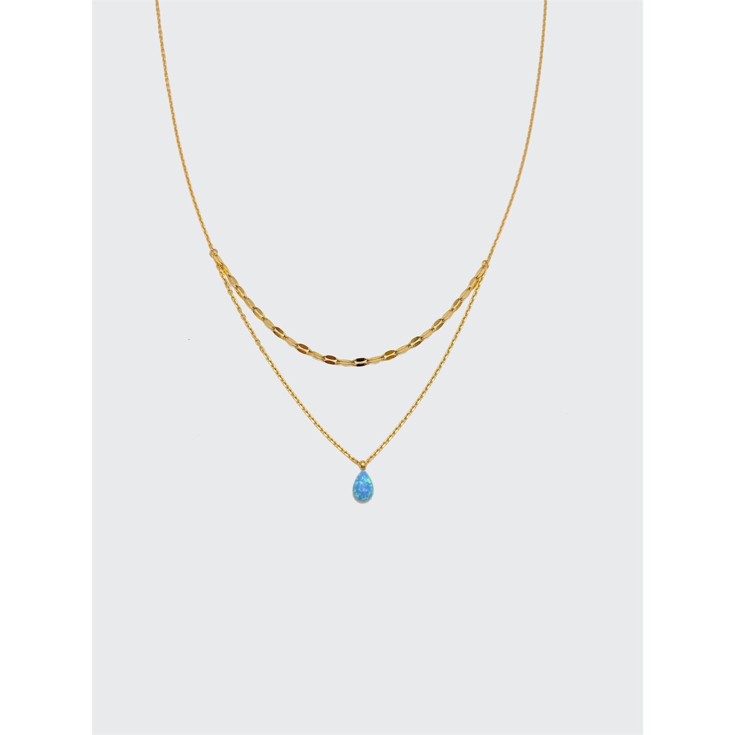 Aqua Demi Necklace
