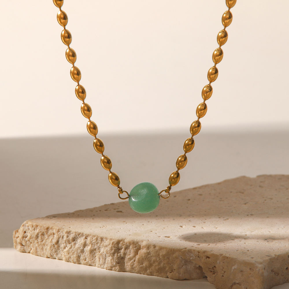 Jade Orbit Necklace