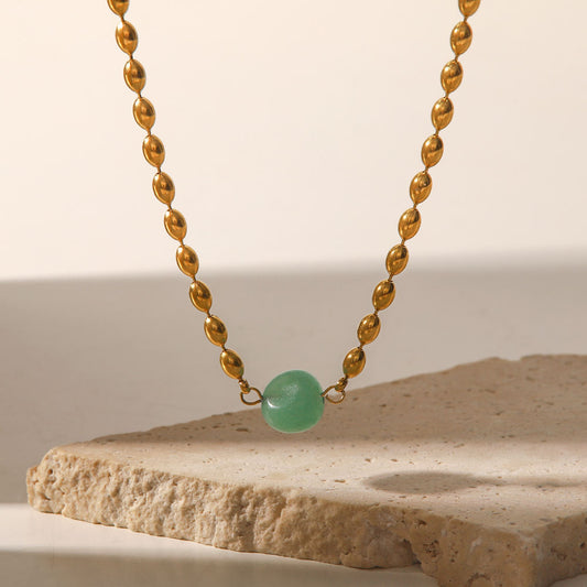 Jade Orbit Necklace