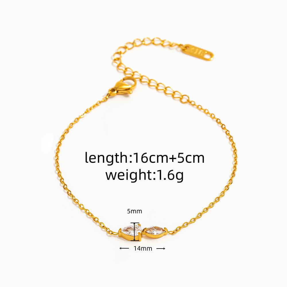Shimmer Row Bracelet