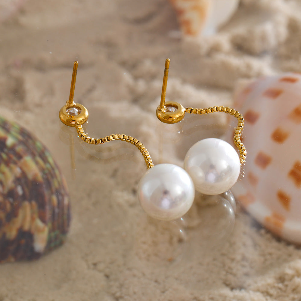 Pearl Drop Linear Hangings