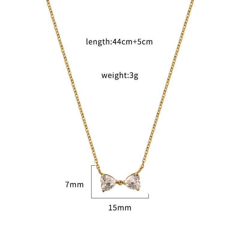Butterfly Heart Necklace