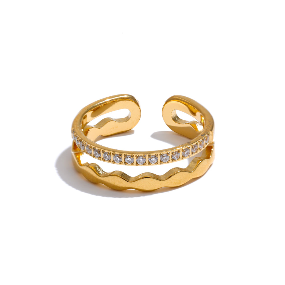 Eternity Double Band Ring