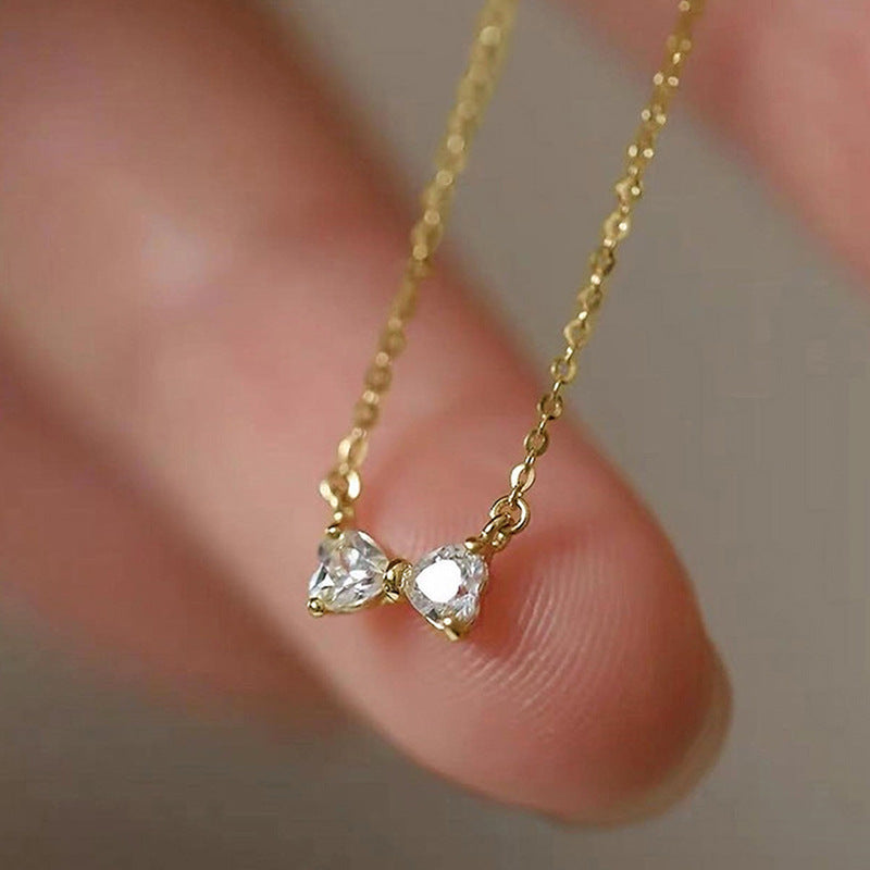 Butterfly Heart Necklace