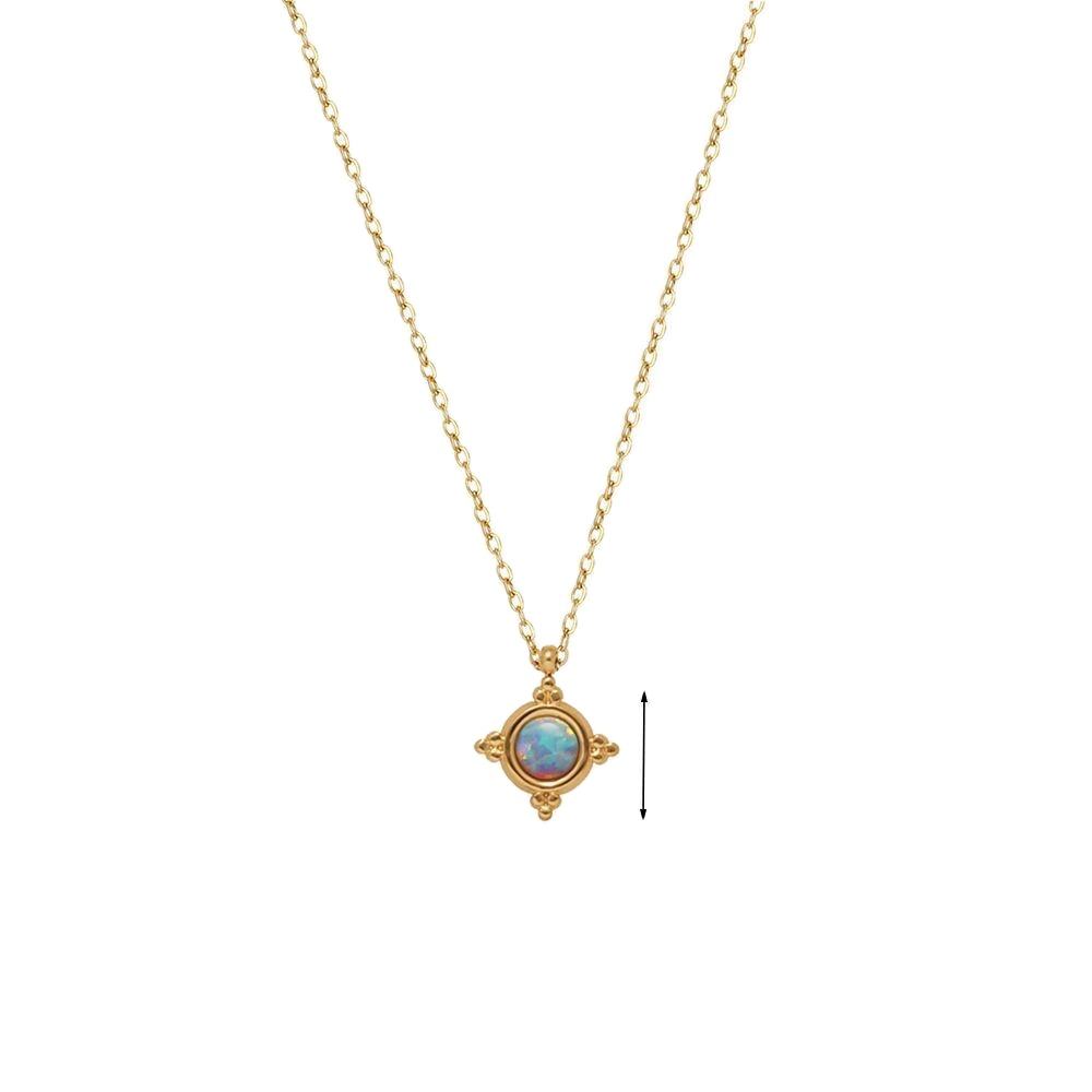 Mystic Compass Star Pendant Necklace