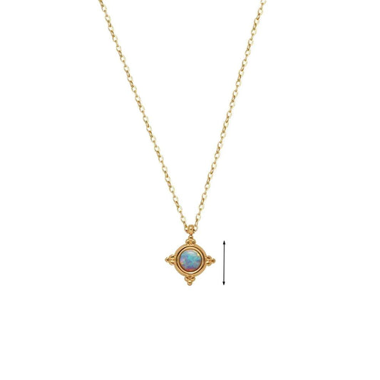 Mystic Compass Star Pendant Necklace