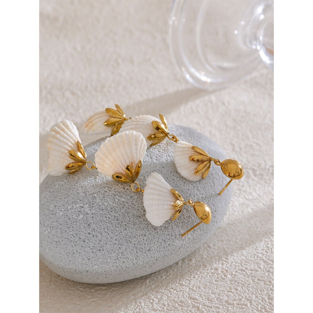 Natural Shell Drop Hangings
