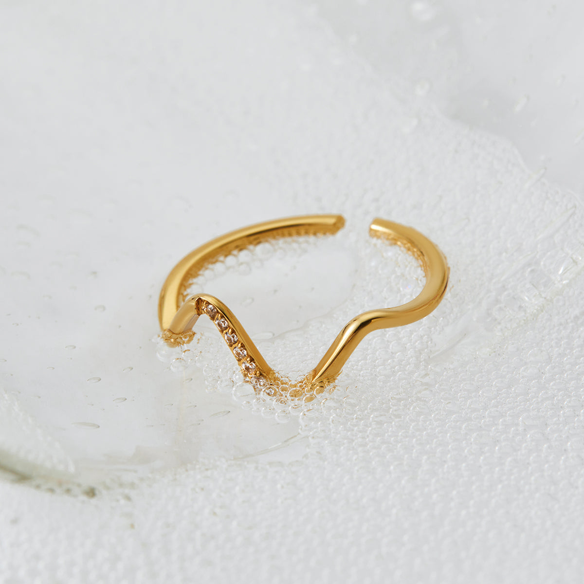 Sinuous Open Band Ring