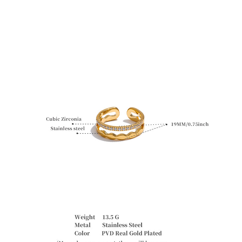 Eternity Double Band Ring