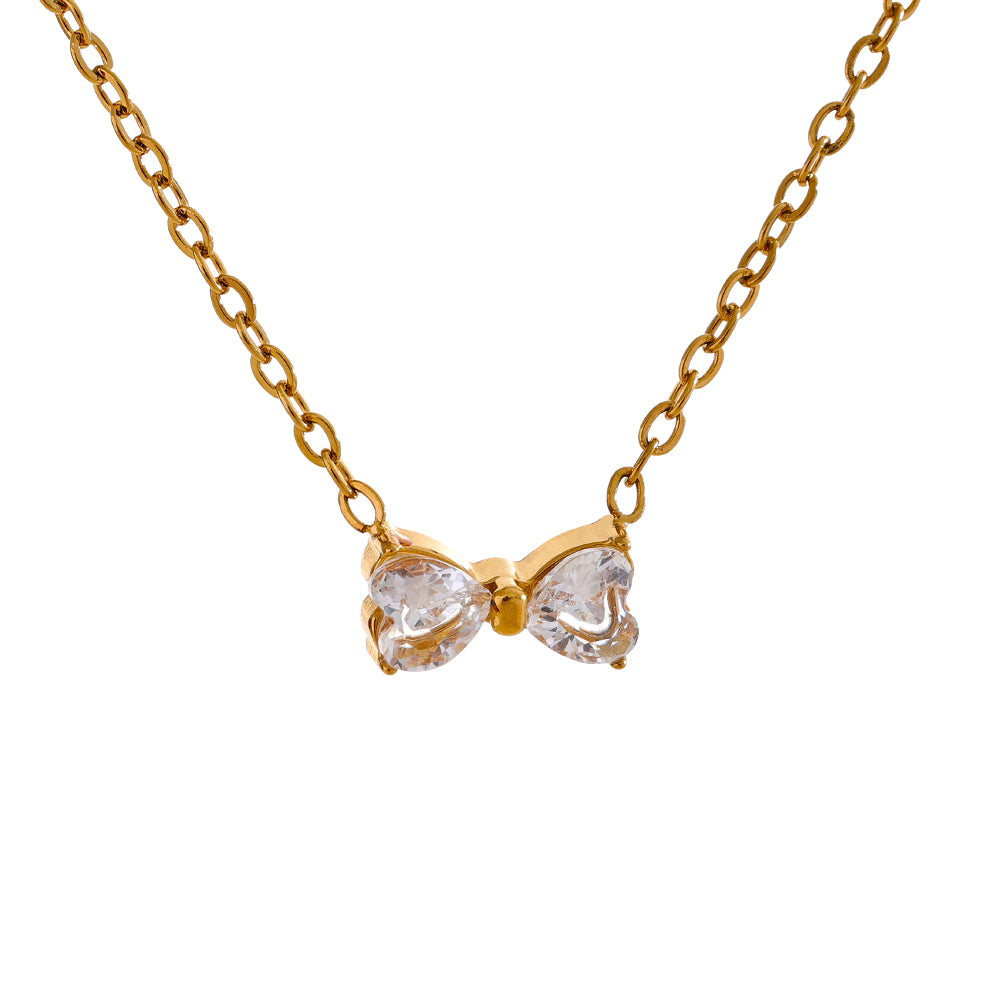 Butterfly Heart Necklace