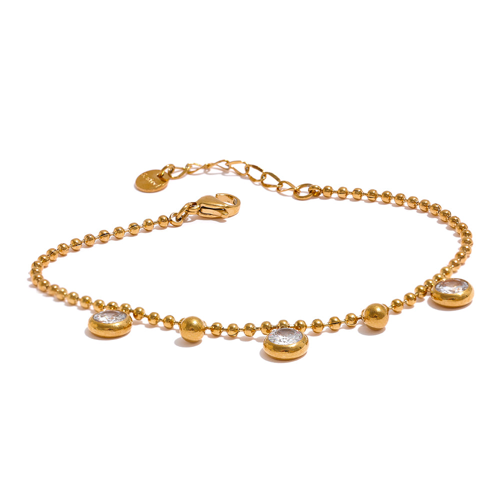 Floating Crystal Bracelet