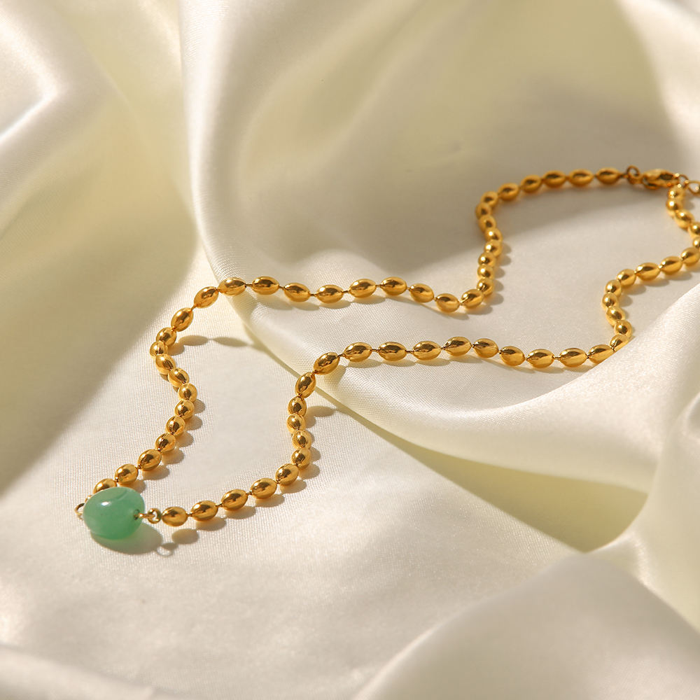 Jade Orbit Necklace