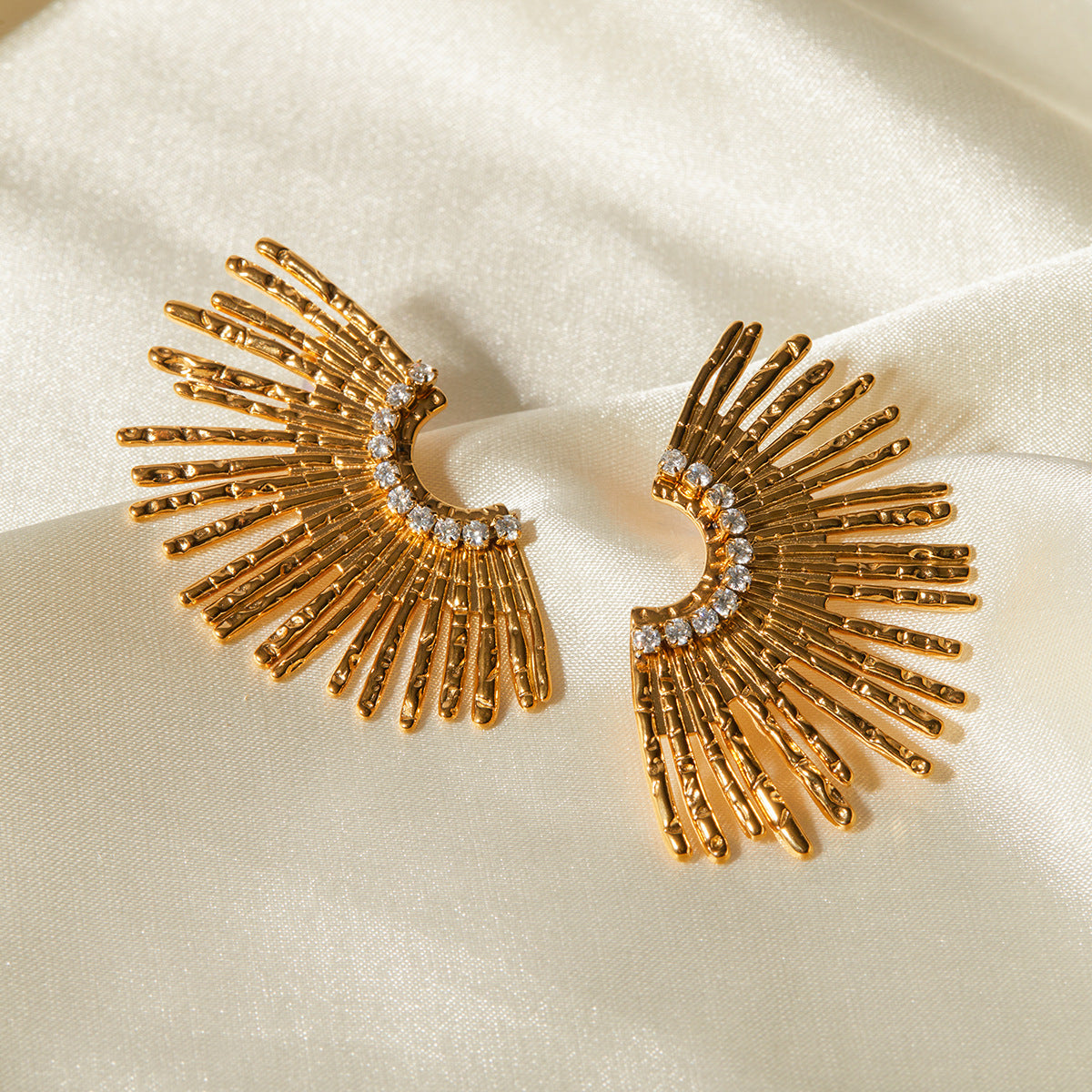 Sunburst Arc Studs
