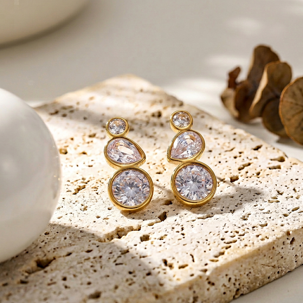Trinity Crystal Drop Hangings