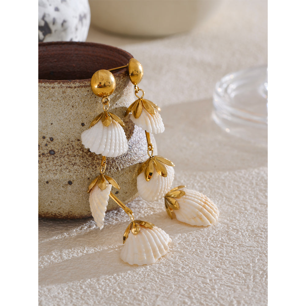 Natural Shell Drop Hangings