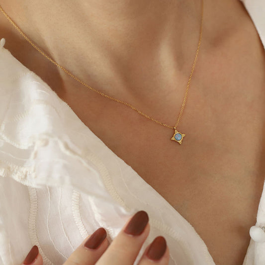 Mystic Compass Star Pendant Necklace