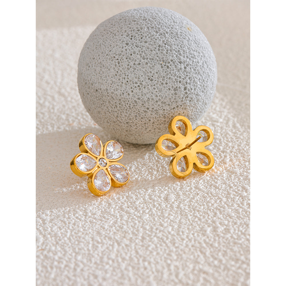 Daisy Petal Studs