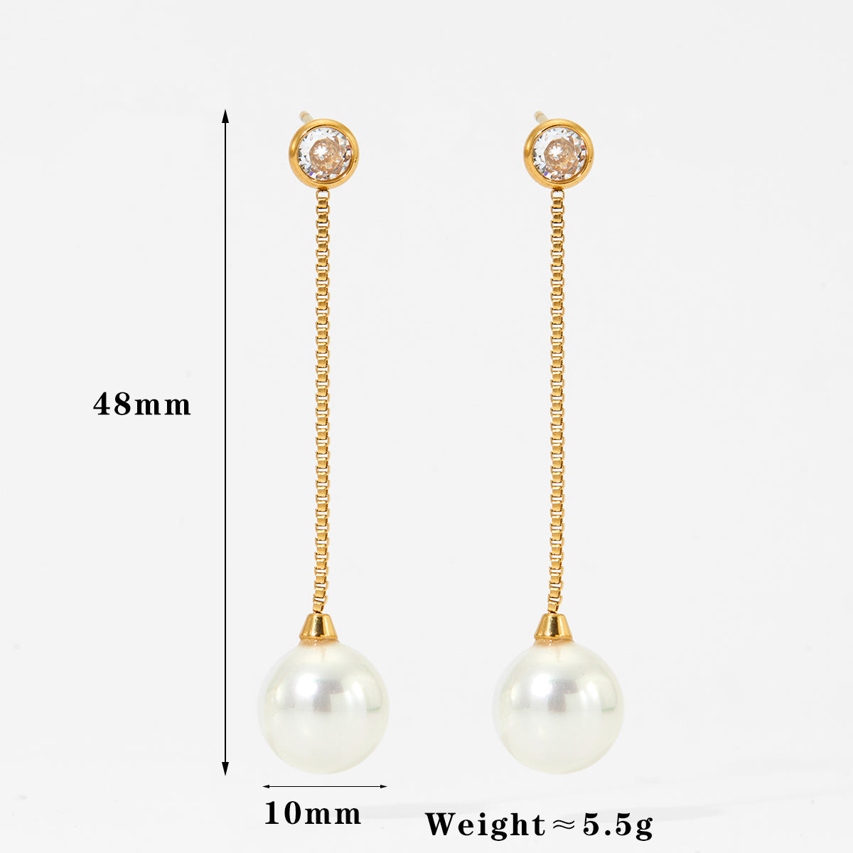 Pearl Drop Linear Hangings