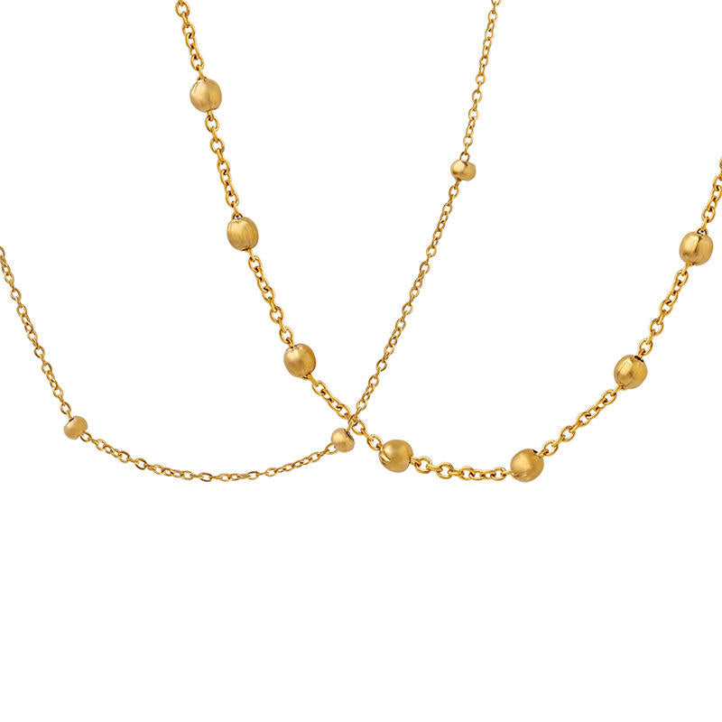 Celeste Beaded Chain Necklace