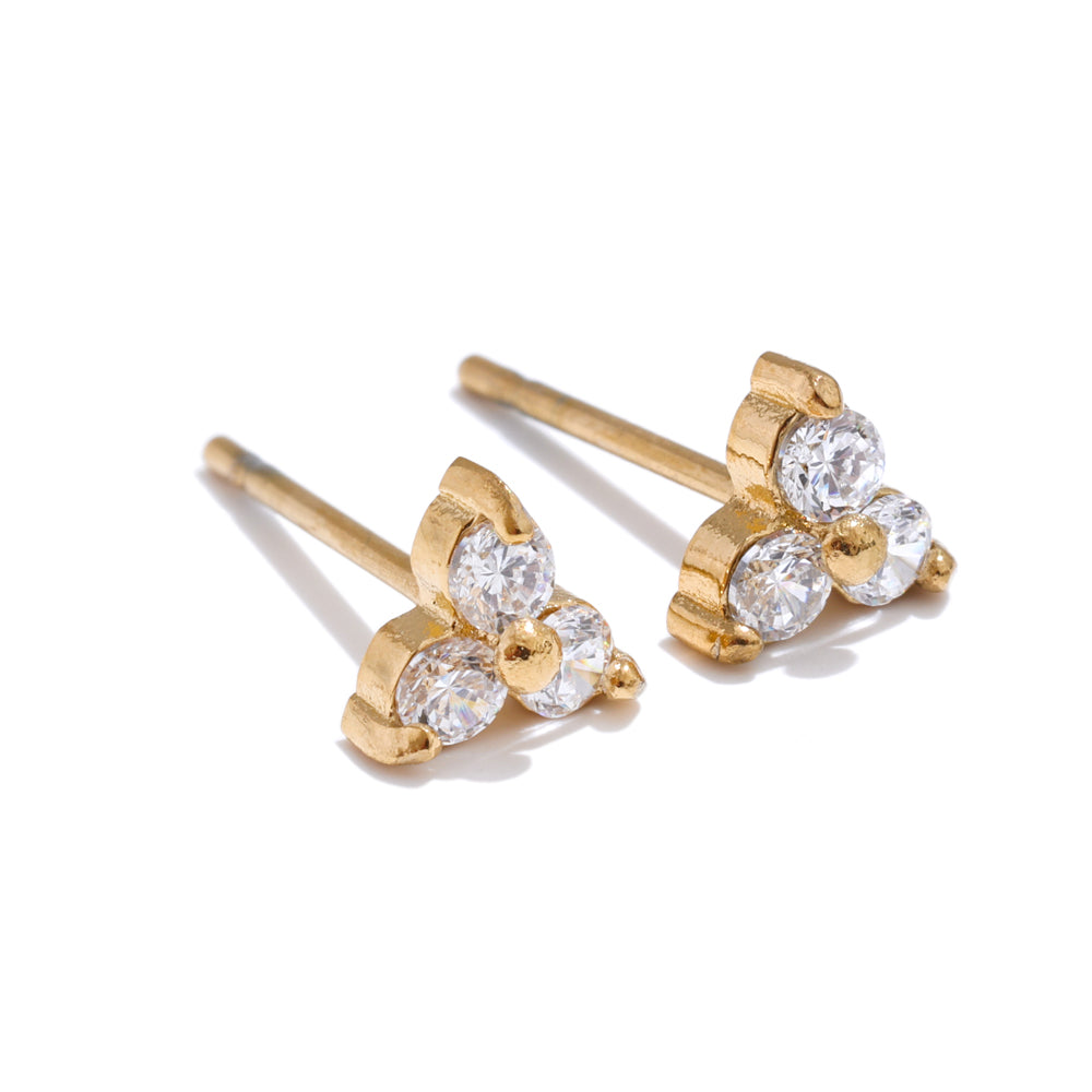 Tri-Crystal Constellation Studs