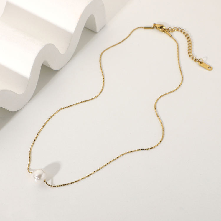 Soleil Pearl Necklace
