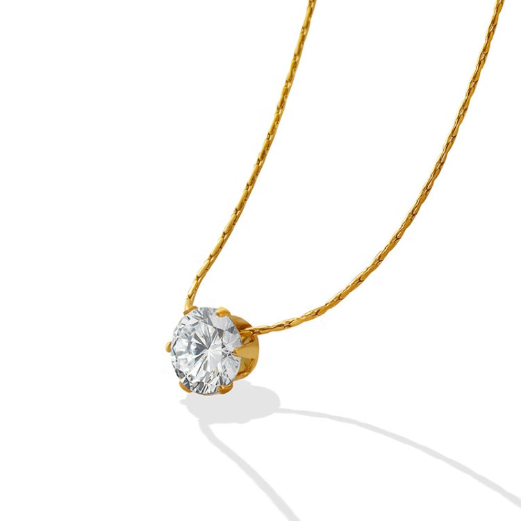 Round Cage Pendant Necklace