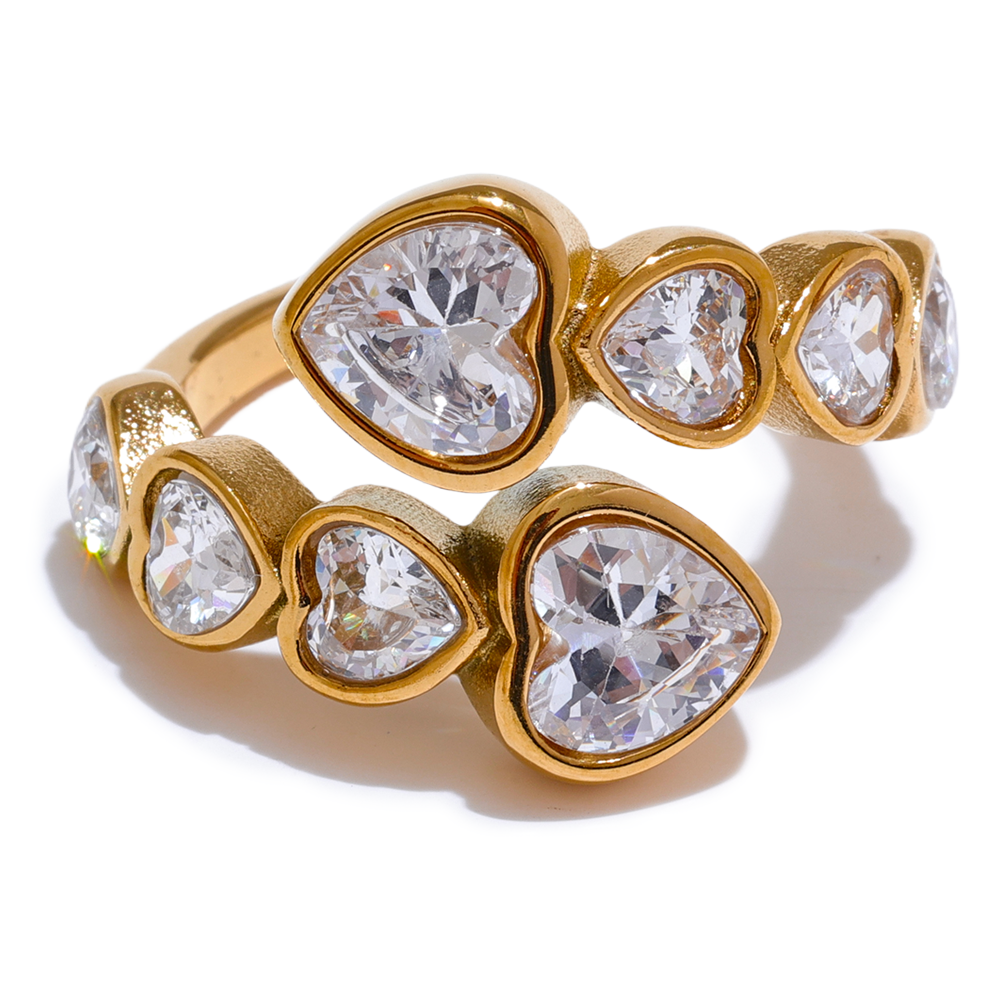 Little Hearts Eternity Ring